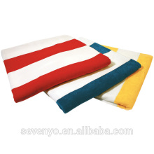 100% cotton striped bath towels pool Beach towels BtT-206 China Supplier